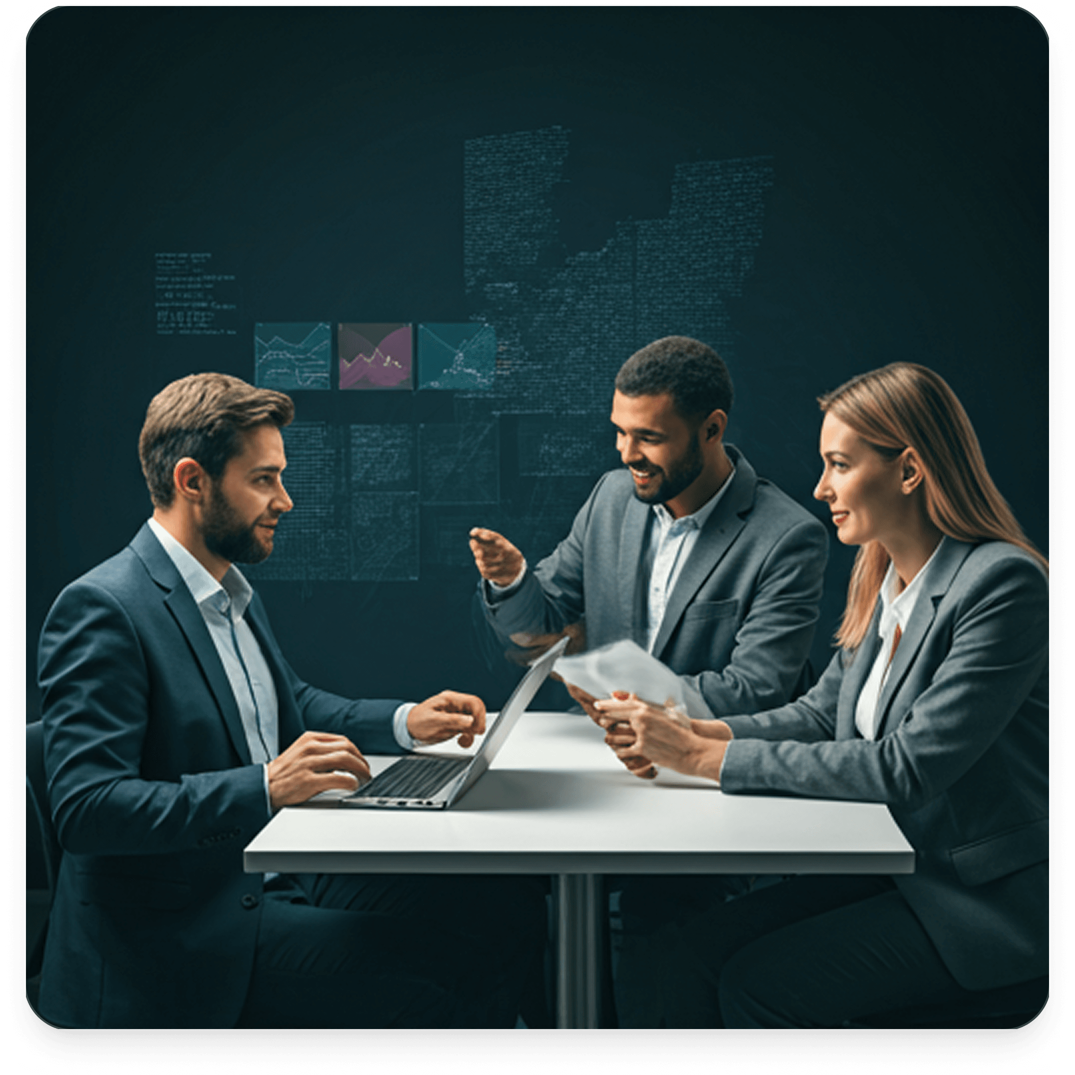 Team collaboration illustration
