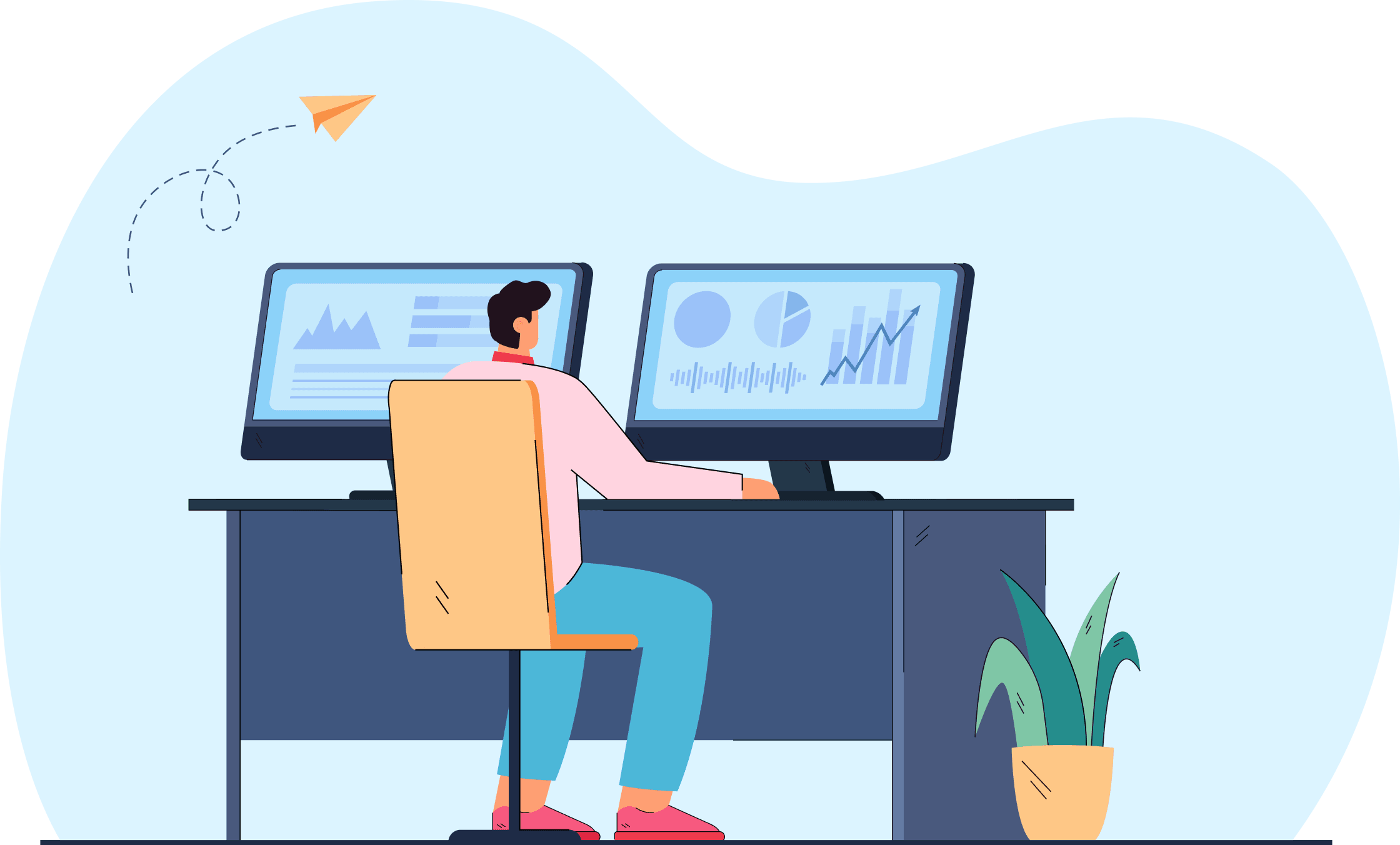 Monitoring illustration