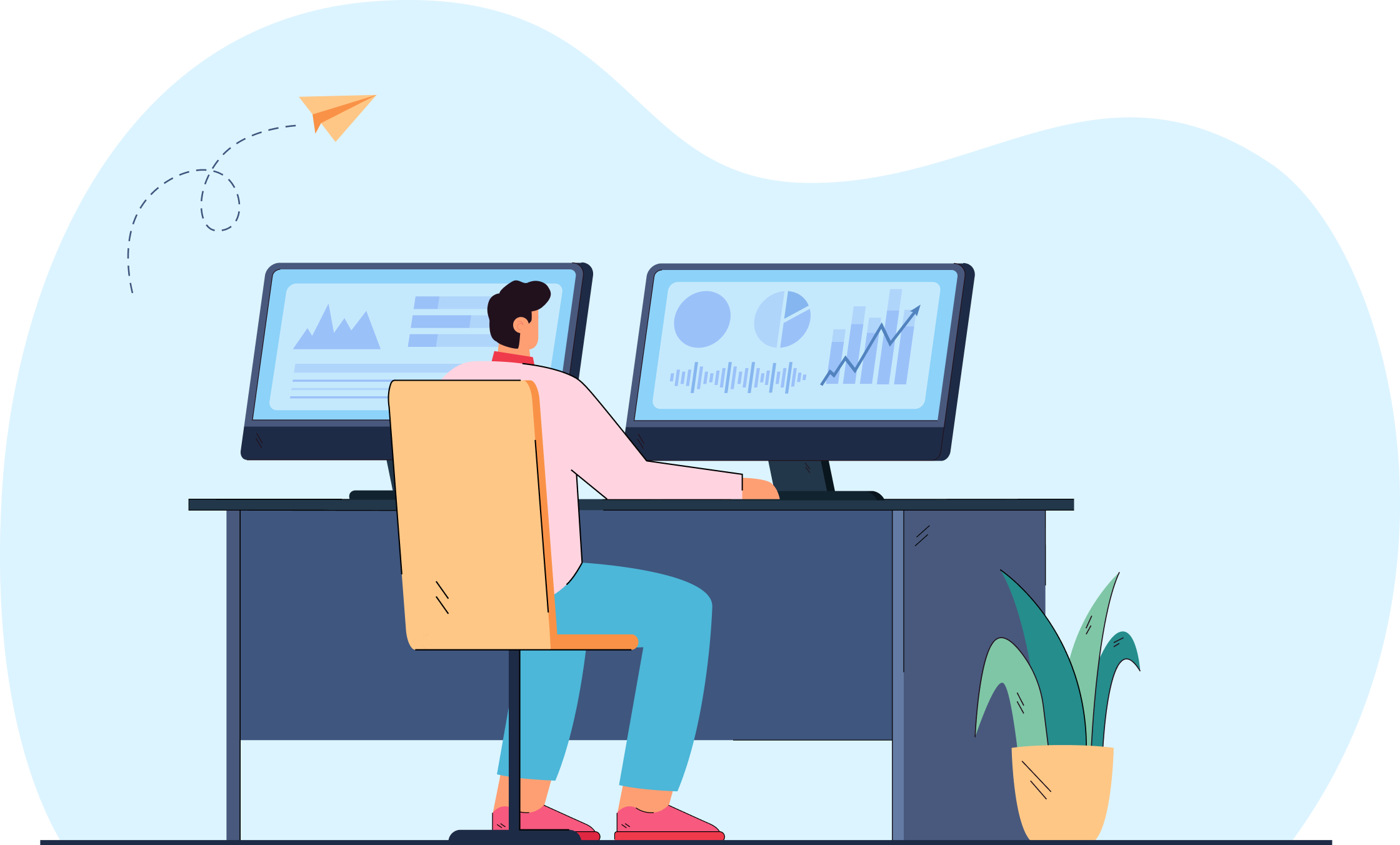 Monitoring illustration